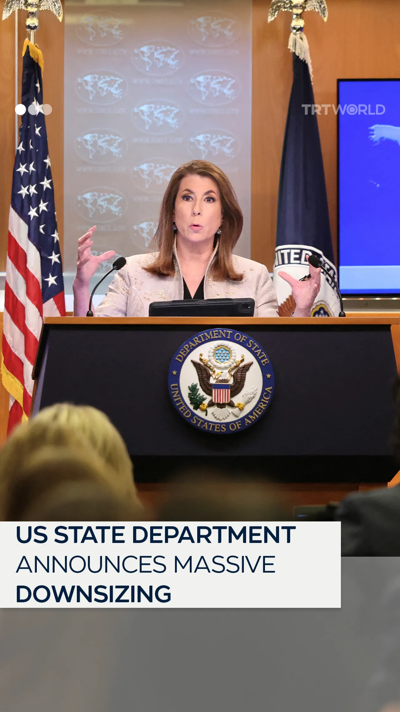 US State Department announces massive downsizing
